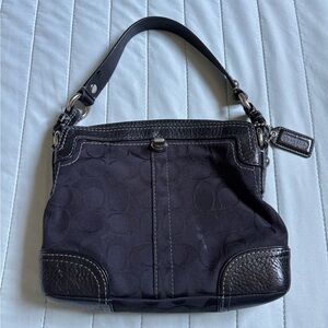 Coach Chic Black Shoulder Bag